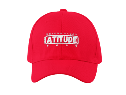 Boné Atitude original vermelho