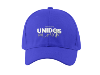 Unidos em Cristo oficial boné azul