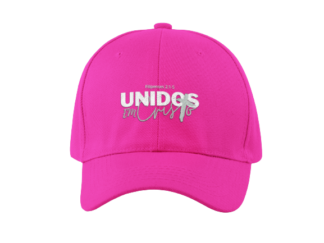 Unidos em Cristo oficial boné rosa